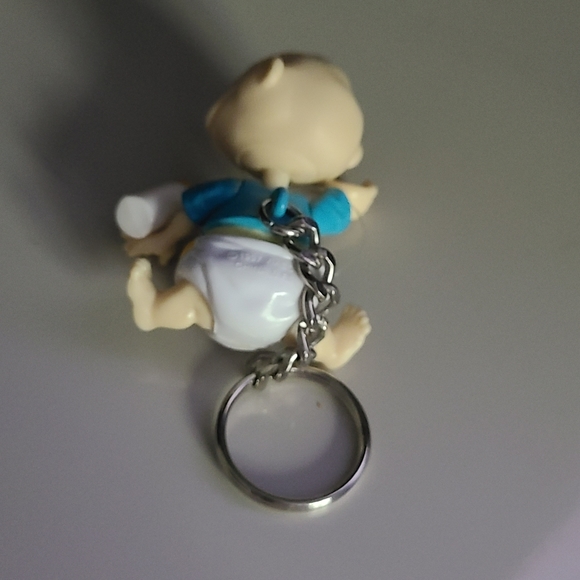 1997 RUGRATS TOMMY KEYCHAIN WITH REMOVABLE BOTTLE - Picture 3 of 4